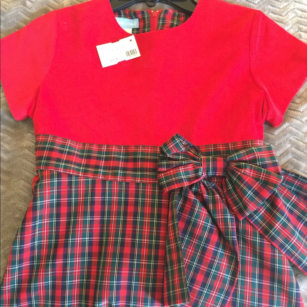 Girls Christmas dress, new with tags